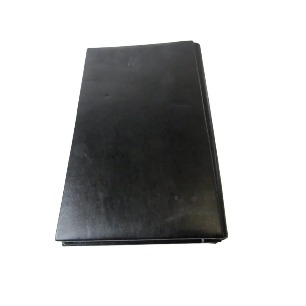 Family Photo Album Black Embroidered Leather Wedding Christmas Gift for 4
